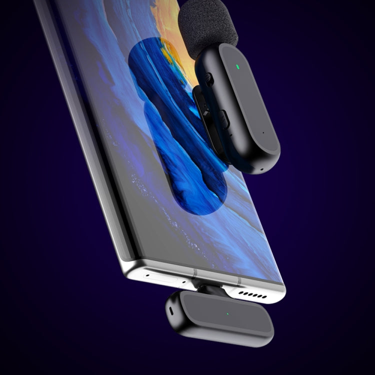 Microfono lavalier wireless con riduzione rumore