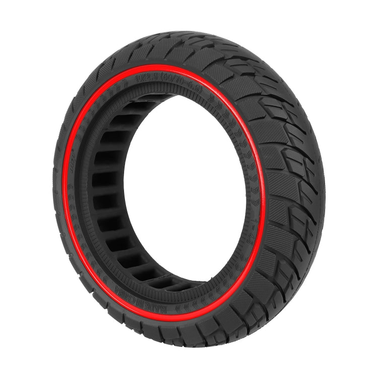Per Ninebot Max G30 10 X 2,5 pollici (60/70-6,5) Pneumatico in gomma piena per scooter, 10 X 2.5 Inch Red Line, 10 X 2.5 Inch Black