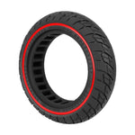 Per Ninebot Max G30 10 X 2,5 pollici (60/70-6,5) Pneumatico in gomma piena per scooter, 10 X 2.5 Inch Red Line, 10 X 2.5 Inch Black