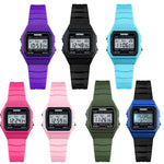 SKMEI 1460 Orologio sportivo sottile impermeabile multifunzione luminoso per bambini