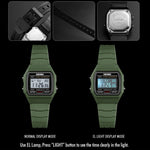 SKMEI 1460 Orologio sportivo sottile impermeabile multifunzione luminoso per bambini
