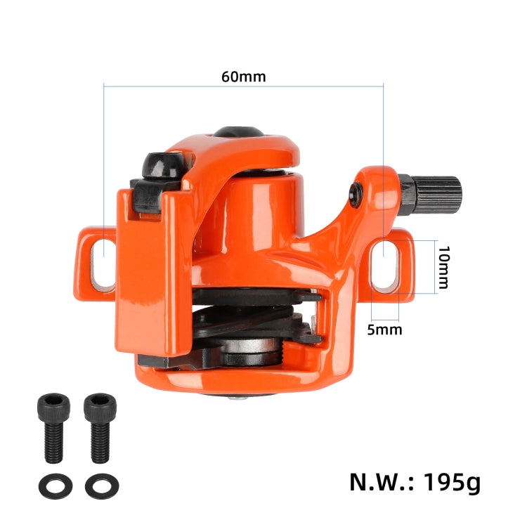 Per le pinze dei freni a disco della ruota posteriore Xiaomi Electric Scooter 3/4 Pro, Disc Brake (Black), Disc Brake  (Blue), Disc Brake (Orange)
