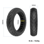 Gomma piena da 10x2.125 pollici per scooter elettrico Ninebot Segway F20/F25/F30/F40, 10x2.125 Inch