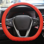 Coprivolante per auto a punta concava antiscivolo resistente all'usura in silicone, 34-38cm