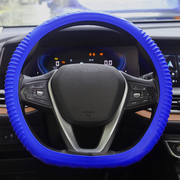 Coprivolante per auto a punta concava antiscivolo resistente all'usura in silicone, 34-38cm