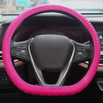 Coprivolante per auto a punta concava antiscivolo resistente all'usura in silicone, 34-38cm