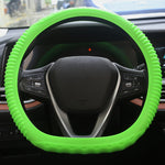 Coprivolante per auto a punta concava antiscivolo resistente all'usura in silicone, 34-38cm