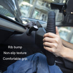 Coprivolante per auto a punta concava antiscivolo resistente all'usura in silicone, 34-38cm