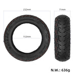 Pneumatico tubeless fuoristrada da 9,5x2,5 pollici per scooter elettrico KQI3/KQI3 PRO/KQI3 MAX/KQI3 SPORT, 9.5x2.5 Inch Without Gas Nozzle, 9.5x2.5 Inch With Gas Nozzle