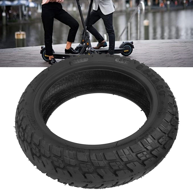 Pneumatico tubeless fuoristrada da 9,5x2,5 pollici per scooter elettrico KQI3/KQI3 PRO/KQI3 MAX/KQI3 SPORT, 9.5x2.5 Inch Without Gas Nozzle, 9.5x2.5 Inch With Gas Nozzle