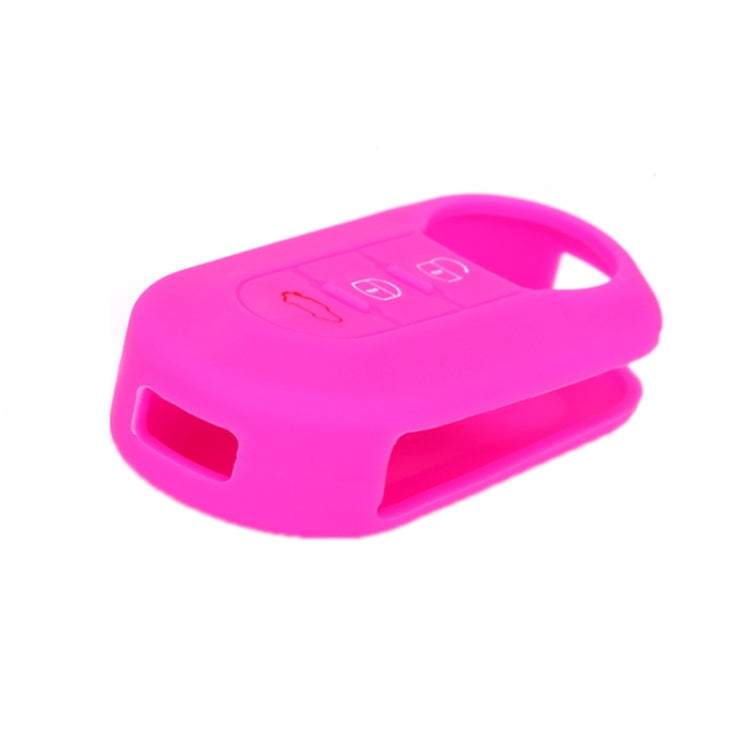 Per Fiat 500 Custodia in silicone per telecomando pieghevole a 3 pulsanti da 2 pezzi