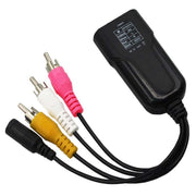 Convertitore K13W da HDMI a AV 1080P HD, lunghezza cavo: 0,5 m, K13W HDMI to AV