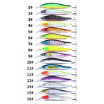 HENGJIA MI135 13,5 cm 15,6 g Pesca in mare Esche galleggianti Minnow galleggianti a lancio lungo, MI135 (1), MI135 (2), MI135 (3), MI135 (4), MI135 (5), MI135 (6), MI135 (7), MI135 (8), MI135 (9), MI135 (10), MI135 (11), MI135 (12), MI135 (13), MI135 (...