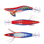 Hengjia SJ037 Esche luminose per calamari di gamberetti in legno elettrolitico flash, SJ037 (Red), SJ037 (Orange), SJ037 (Yellow)