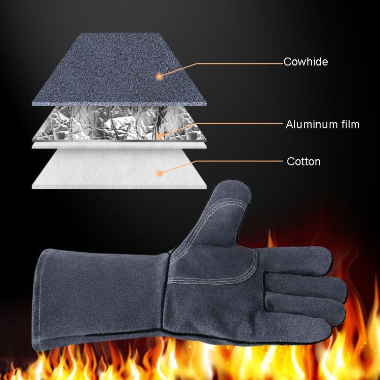 Guanti da barbecue da campo all'aperto Guanti isolanti resistenti alle alte temperature, 2417
