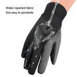 Guanti da ciclismo caldi antiscivolo impermeabili per sport all'aria aperta touch screen, S, M, L, XL