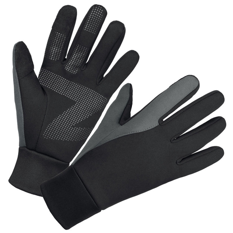 Guanti da ciclismo caldi antiscivolo impermeabili per sport all'aria aperta touch screen, S, M, L, XL