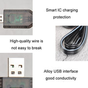 2pcs 7.4V Caricabatteria al litio Accessori per aerei giocattolo Cavo dati USB