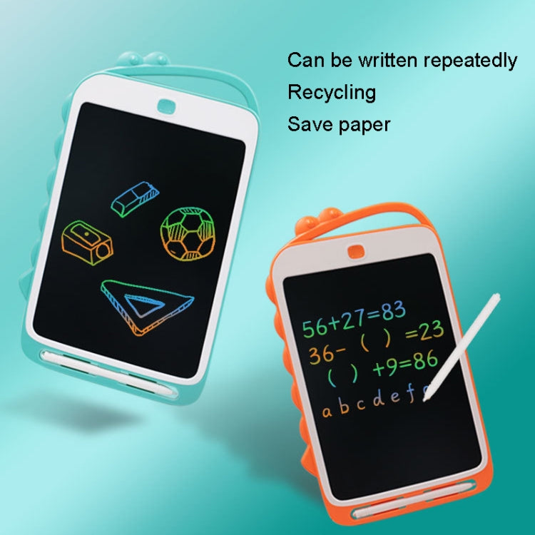 Lavagna LCD da 10 pollici Cartoon Dinosaur Lavagna colorata per bambini, 10 inch (Light Pink), 10 inch (Light Blue)
