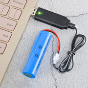 10pcs 3.7V USB Smart Chip Cavo di ricarica per aereo a quattro assi