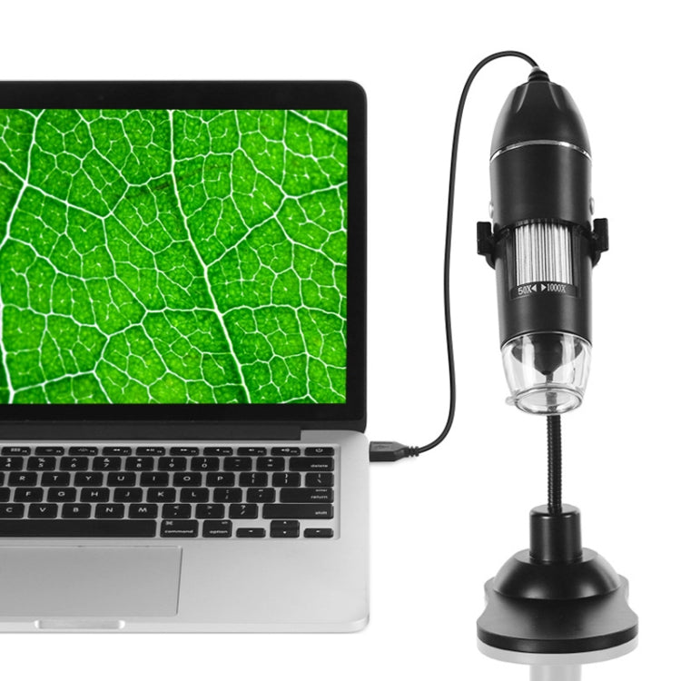 Portable LED Light Handheld Microscope with USB Tube Stand A8 50X-1000X, A8 50X-1000X