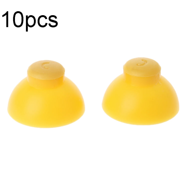 Per Nintendo Gamecube NGC Controller 10 pezzi Joystick Cap Parti di ricambio, Yellow, Grey