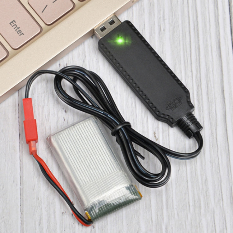 Cavo ricarica 3.7V con chip protezione USB 60cm