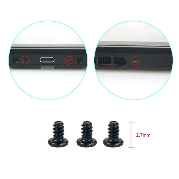 Per Nintendo Switch 40 pezzi/set di viti di ricambio kit di riparazione accessori di gioco