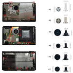Per Switch OLED Host 44 in 1 set di accessori di ricambio per viti
