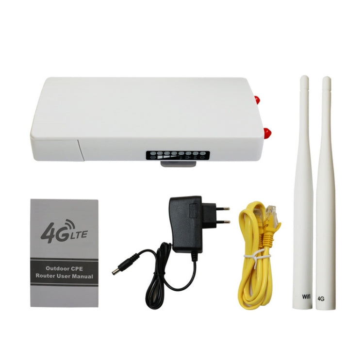 Router mobile impermeabile esterno CPE 4G LTE, tripla rete, spina UE, European Version, Asian Version