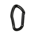 XINDA 22KN Rock Climbing Straight Quickdraw Moschettone in alluminio con fibbia a molla, XD-8126 (Blue), XD-8126 (Black), XD-8126 (Red), XD-8126 (Orange), XD-8126 (Silver)