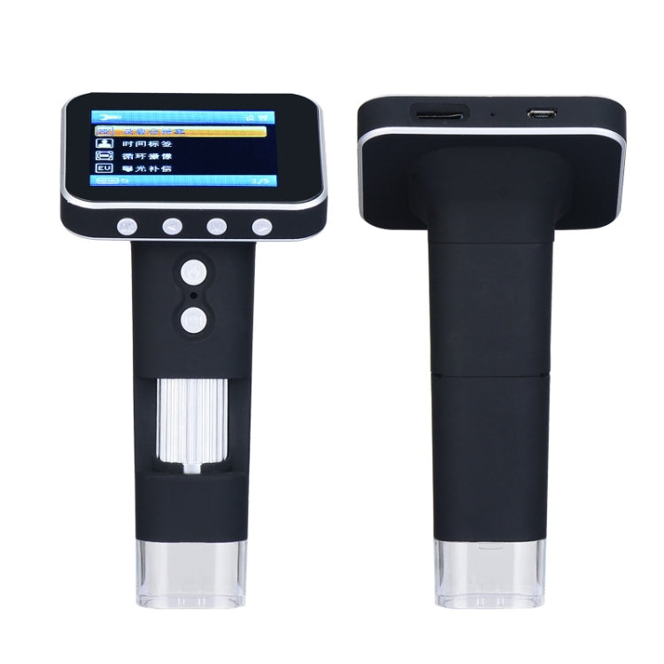 Microscopio digitale portatile wireless 500X con schermo 3,5"