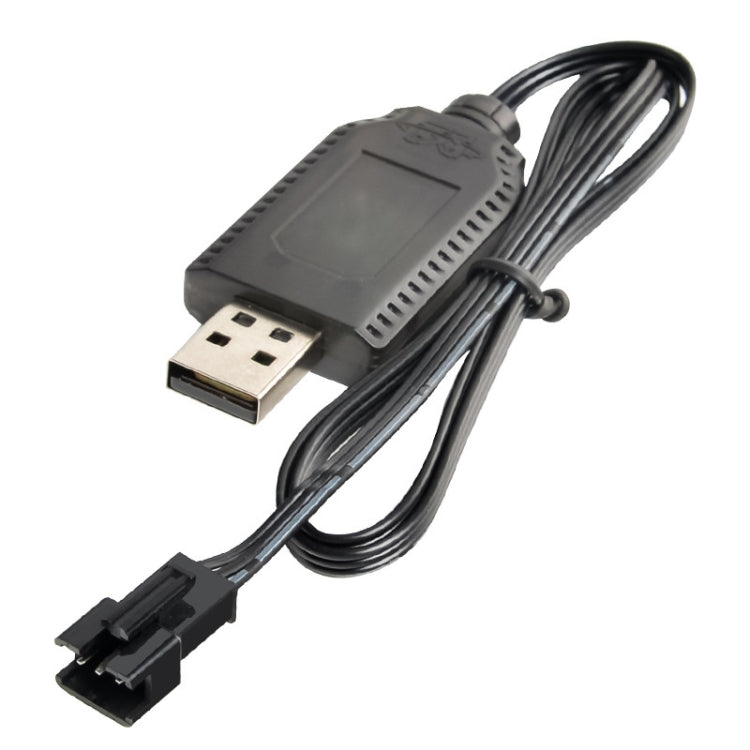 2pcs 7.4V Smart Chip Protection USB Plug Cavo di ricarica per batteria al litio