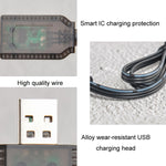Cavo ricarica USB 7.4V con chip protezione per batterie al litio