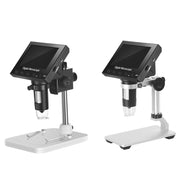 DM3 Microscopio digitale elettronico portatile con schermo LED HD da 4,3 pollici, Plastic, Metal
