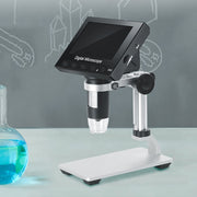 DM3 Microscopio digitale elettronico portatile con schermo LED HD da 4,3 pollici, Plastic, Metal