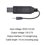 Cavo di ricarica 3,7V 2,0 per batterie al litio