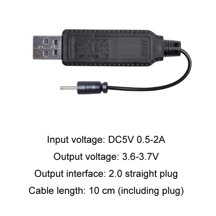 Cavo di ricarica 3,7V 2,0 per batterie al litio