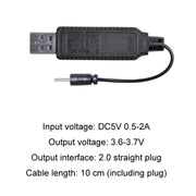 Cavo di ricarica per batteria al litio da 10 pezzi 3,7 V 2,0 con protezione da inversione di polarità
