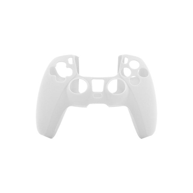 Per custodia protettiva in silicone per controller PS5, White, Red, Blue, Black, Camouflage Blue, Camouflage Red, Camouflage Green