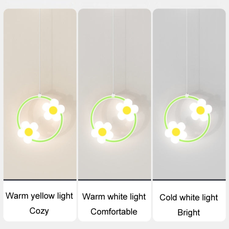 Lampadario caldo girasole sul comodino della camera dei bambini, Round Green Warm Light, Round Green White Light, Round Green 3 Color Dimmer, Round Pink Warm Light, Round Pink White Light, Round Pink 3 Color Dimmer, Square Green Warm Light             ...