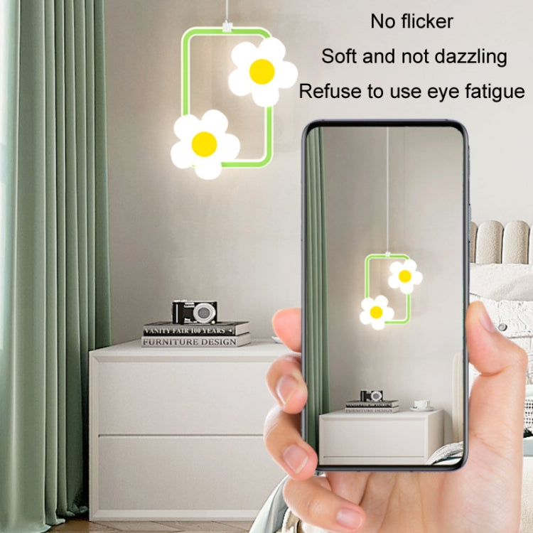 Lampadario caldo girasole sul comodino della camera dei bambini, Round Green Warm Light, Round Green White Light, Round Green 3 Color Dimmer, Round Pink Warm Light, Round Pink White Light, Round Pink 3 Color Dimmer, Square Green Warm Light             ...