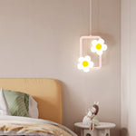 Lampadario caldo girasole sul comodino della camera dei bambini, Round Green Warm Light, Round Green White Light, Round Green 3 Color Dimmer, Round Pink Warm Light, Round Pink White Light, Round Pink 3 Color Dimmer, Square Green Warm Light             ...