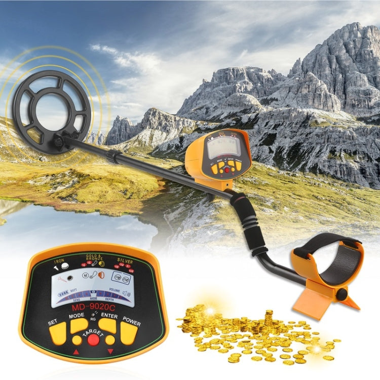 Metal Detector con display LCD ad alta sensibilità MD9020C, MD9020C