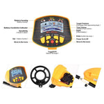 Metal Detector con display LCD ad alta sensibilità MD9020C