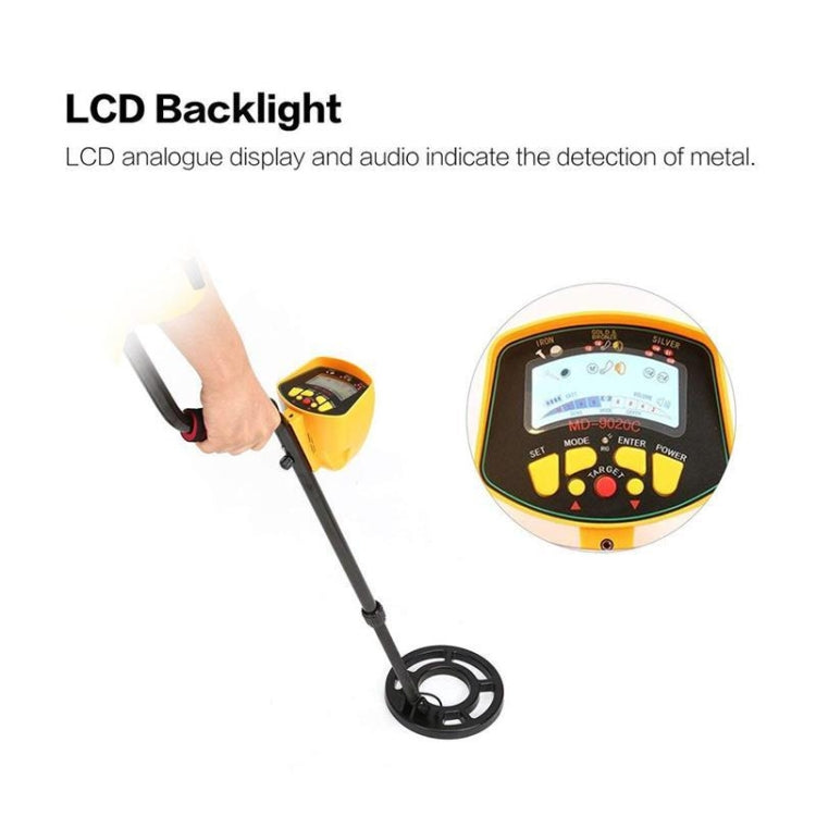 Metal Detector con display LCD ad alta sensibilità MD9020C, MD9020C