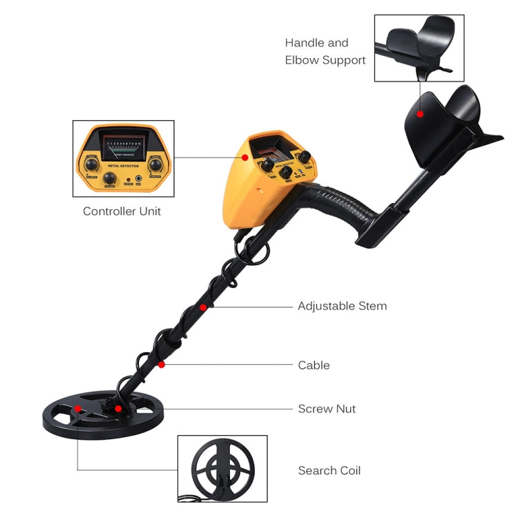 Metal detector sotterraneo GTX5030, GTX5030 Yellow