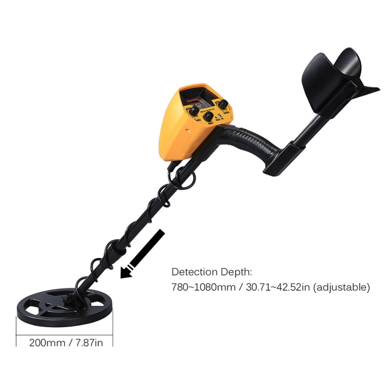 Metal detector sotterraneo GTX5030 con disco 6,5 pollici