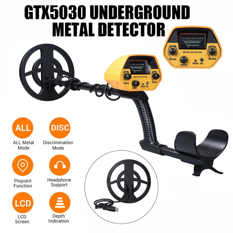 Metal detector sotterraneo GTX5030, GTX5030 Yellow