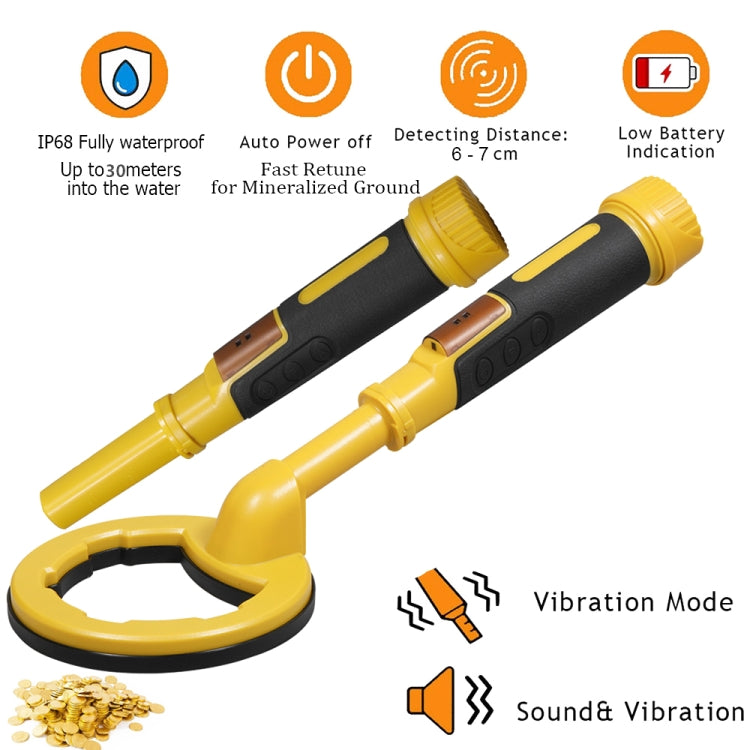Metal Detector subacqueo 2 in 1 impermeabile IP68 60m